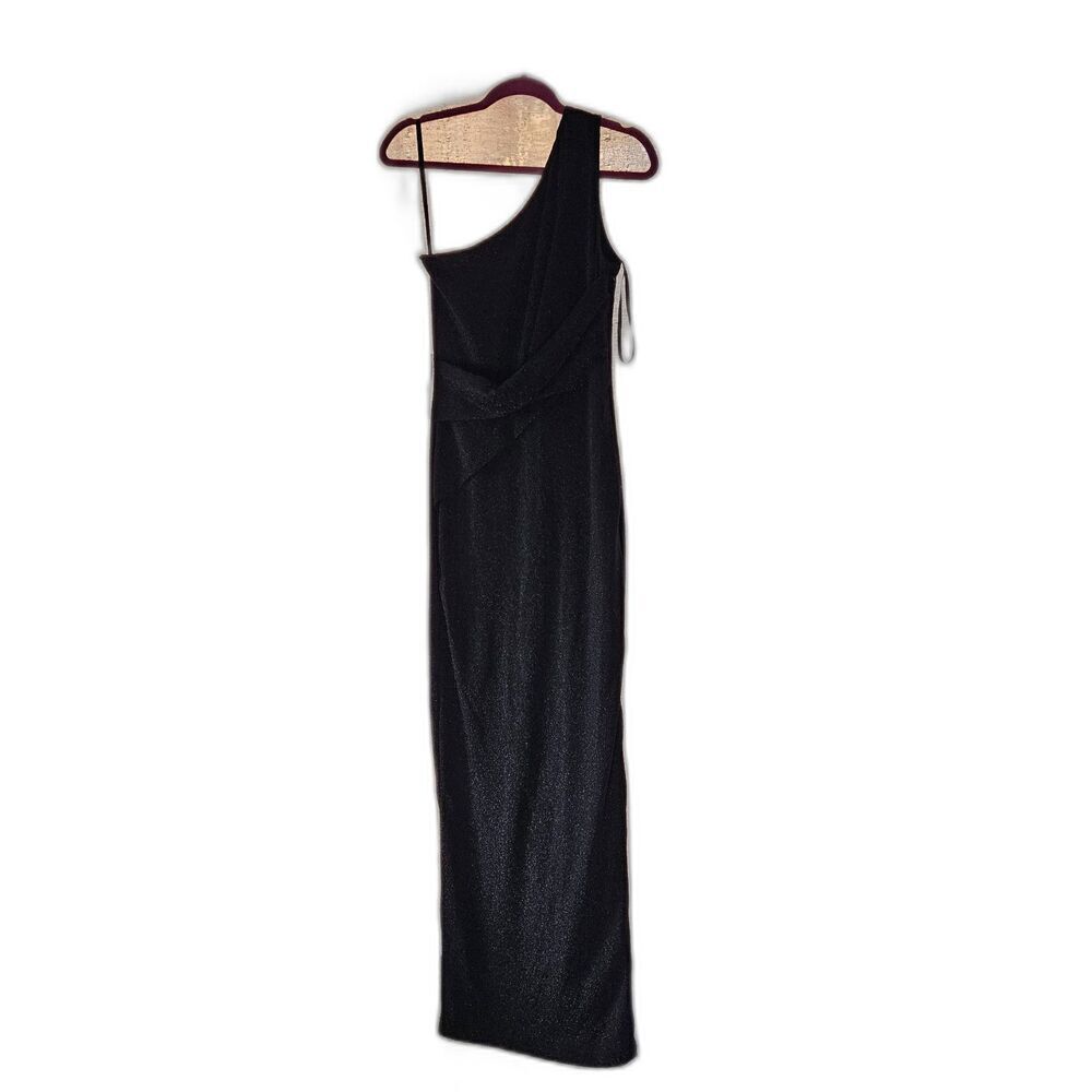 ARMANI EXCHANGE NWT Shimmer Black Evening Dress Size 6